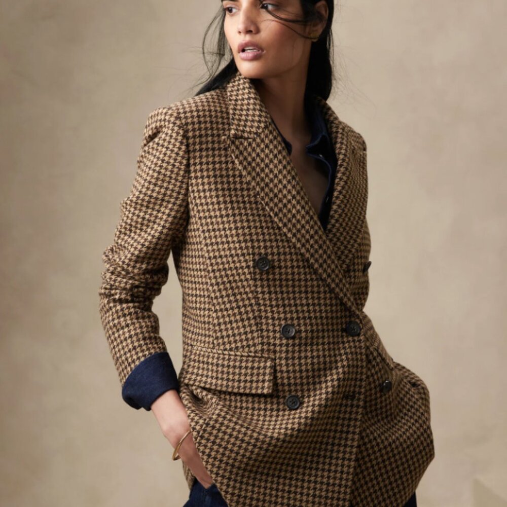 NWOT Banana Republic Modern Wool Blazer